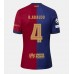 Maillot de foot Barcelona Ronald Araujo #4 Domicile vêtements 2024-25 Manches Courtes